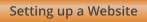 Setting up a Website