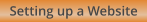 Setting up a Website