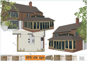 Extension Sales Drawing